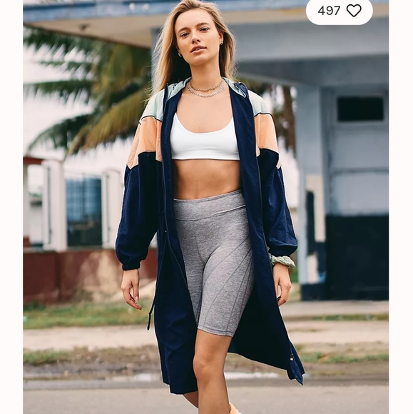 Free People Jackets & Blazers - Color block windbreaker